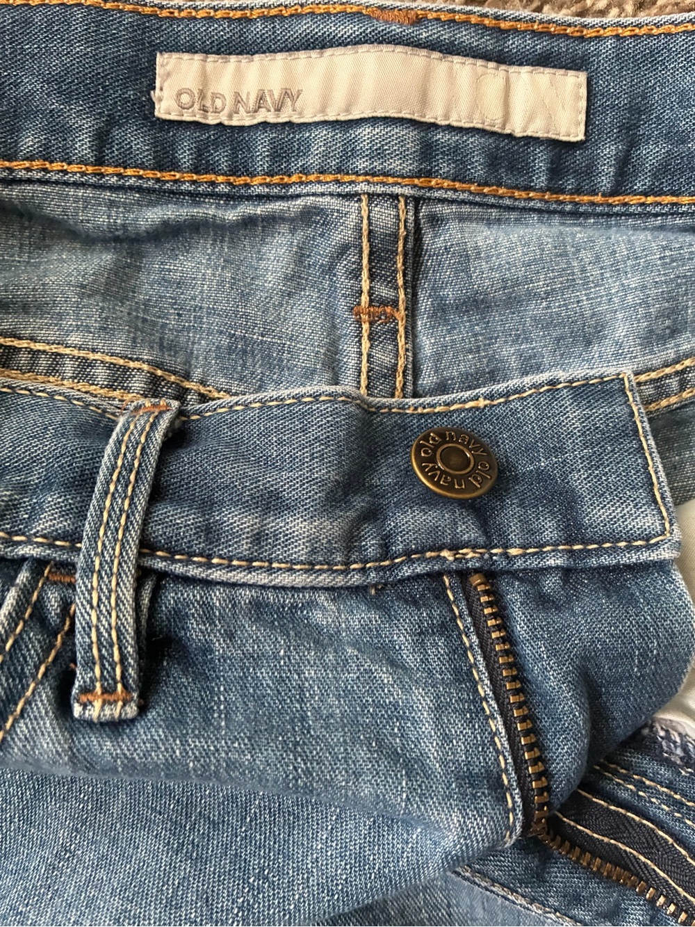 Old Navy Denim Mini Skirt Women's Size 0, 13’’ Length - Picture 4 of 6